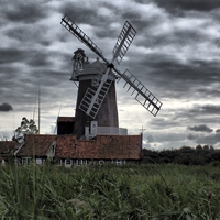 Buy canvas prints of Windmill by sean clifford
