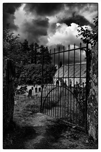  Church gate Picture Board by sean clifford