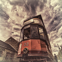 Buy canvas prints of Tram stop by sean clifford