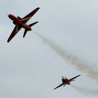 Buy canvas prints of  Reds Roll Out ! by Peter Farrington