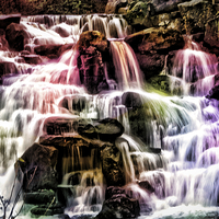 Buy canvas prints of  The Colours Of Water by Peter Farrington