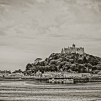 Buy canvas prints of Old World Look St Michael's Mount by Peter Farrington