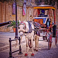 Buy canvas prints of Travel In Malta Is Very Chilled. by Peter Farrington