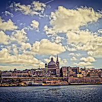 Buy canvas prints of Valletta  by Peter Farrington