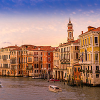 Buy canvas prints of Grand Canal by Peter Farrington