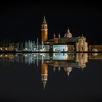 Buy canvas prints of Reflections Of Venice by Peter Farrington