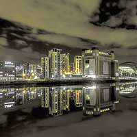 Buy canvas prints of Tyne Reflections by Mark Donaldson