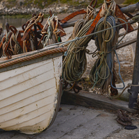 Buy canvas prints of  Fishing boats and its rig  by Shaun Jacobs