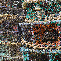 Buy canvas prints of Lobster pots  by Shaun Jacobs