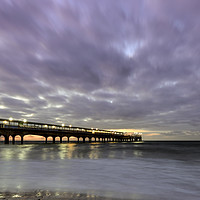 Buy canvas prints of Boscombe pier Dorset  by Shaun Jacobs