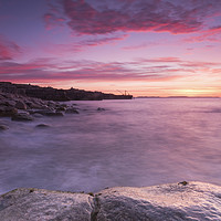 Buy canvas prints of Sunrise in Portland Bill by Shaun Jacobs