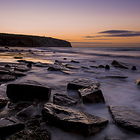 Buy canvas prints of Sunrise at Yaverland beach  by Shaun Jacobs
