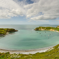 Buy canvas prints of Lulworth cove  by Shaun Jacobs