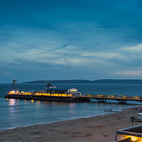 Buy canvas prints of Bournemouth pier  by Shaun Jacobs
