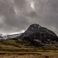 Buy canvas prints of Snowdonia stormy sky  by Shaun Jacobs