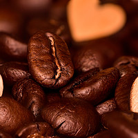 Buy canvas prints of Love coffee by Shaun Jacobs