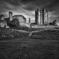 Buy canvas prints of Conisbrough Castle by Ian Barber
