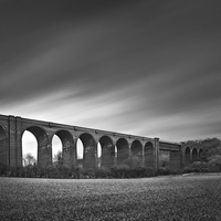 Buy canvas prints of Conisbrough Viaduct Doncaster by Ian Barber
