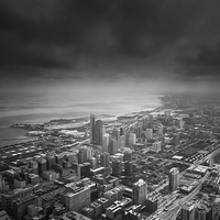 Buy canvas prints of Chicago South Skyline by Ian Barber