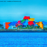 Buy canvas prints of Biomuseo Museum Panama City by keith hannant