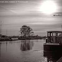 Buy canvas prints of dutch barge at trent lock by keith hannant