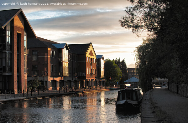 Dusk at Wigan Picture Board by keith hannant
