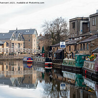 Buy canvas prints of  lancaster canal basin  by keith hannant