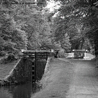 Buy canvas prints of Mon and Brecon Canal by keith hannant