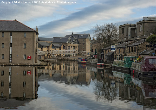  lancaster canal basin colour Picture Board by keith hannant