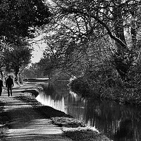 Buy canvas prints of strolling on the mon &amp; brec by keith hannant