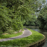 Buy canvas prints of Leeds and Liverpool canal  by keith hannant