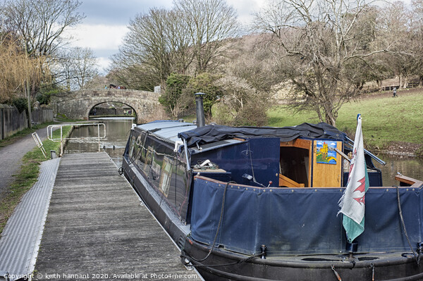 Widebeam on the Lancaster Canal Picture Board by keith hannant