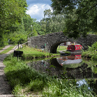 Buy canvas prints of boat on the mon and brec by keith hannant