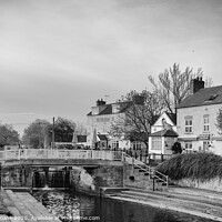 Buy canvas prints of Erewash canal entrance by keith hannant