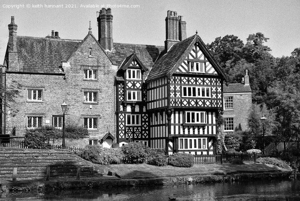 packet house worsley bridgewater canal monochrome Picture Board by keith hannant