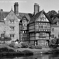Buy canvas prints of packet house worsley bridgewater canal monochrome by keith hannant