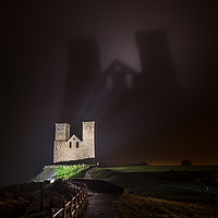 Buy canvas prints of The Dark Towers of Reculver by Kelvin Trundle