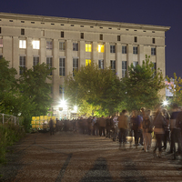 Buy canvas prints of Berghain by Julie Woodhouse