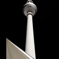Buy canvas prints of Berlin Fernsehturm by Julie Woodhouse