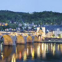 Buy canvas prints of Heidelberg by Julie Woodhouse