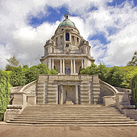 Buy canvas prints of Ashton Memorial by Julie Woodhouse