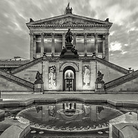 Buy canvas prints of Alte Nationalgalerie by Julie Woodhouse
