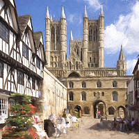 Buy canvas prints of Lincoln by Julie Woodhouse