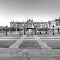 Buy canvas prints of Madrid Royal Palace by Julie Woodhouse
