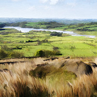 Buy canvas prints of Staffordshire moorlands by Julie Woodhouse