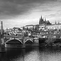 Buy canvas prints of Prague Castle by Julie Woodhouse