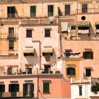 Buy canvas prints of  Amalfi Life by Michelle BAILEY