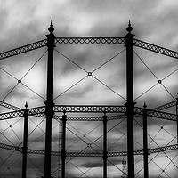 Buy canvas prints of Gas Works by Michelle BAILEY