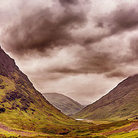 Buy canvas prints of Glencoe Brooding by Michelle BAILEY
