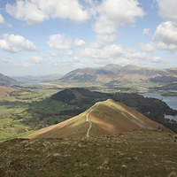 Buy canvas prints of On top of Catbells by John Keates